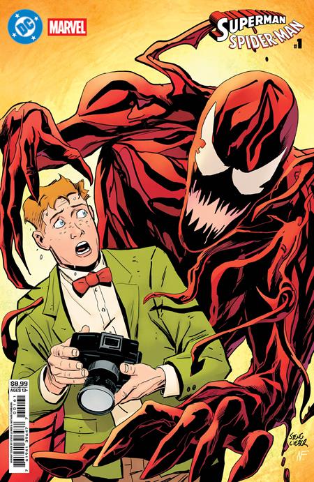 DC Marvel Superman Spider-Man #1 Cvr F Steve Lieber (Carnage) SHIPS 3/25/26