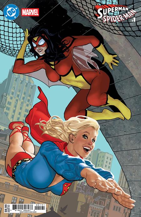 DC Marvel Superman Spider-Man #1 Cvr I Hughes 70s Supergirl/Spider-Woman 3/25/26
