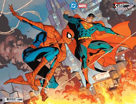 DC Marvel Superman Spider-Man #1 Cvr X Jorge Jiminez Wraparound 3/25/26