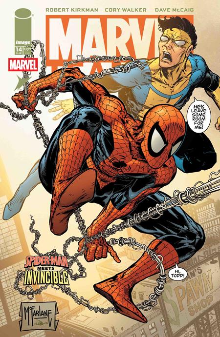 Marvel Teamup #14 Facsimile Edition Cvr D Todd McFarlane SHIPS 3/4/26