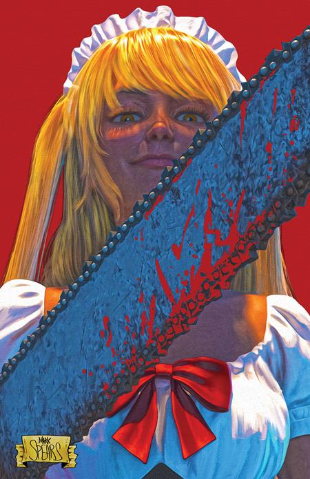 Maid Cafe #1 Cvr C Spears HOLOFOIL Virgin Bagged + Trading Card (MR) SHIPS 2/25