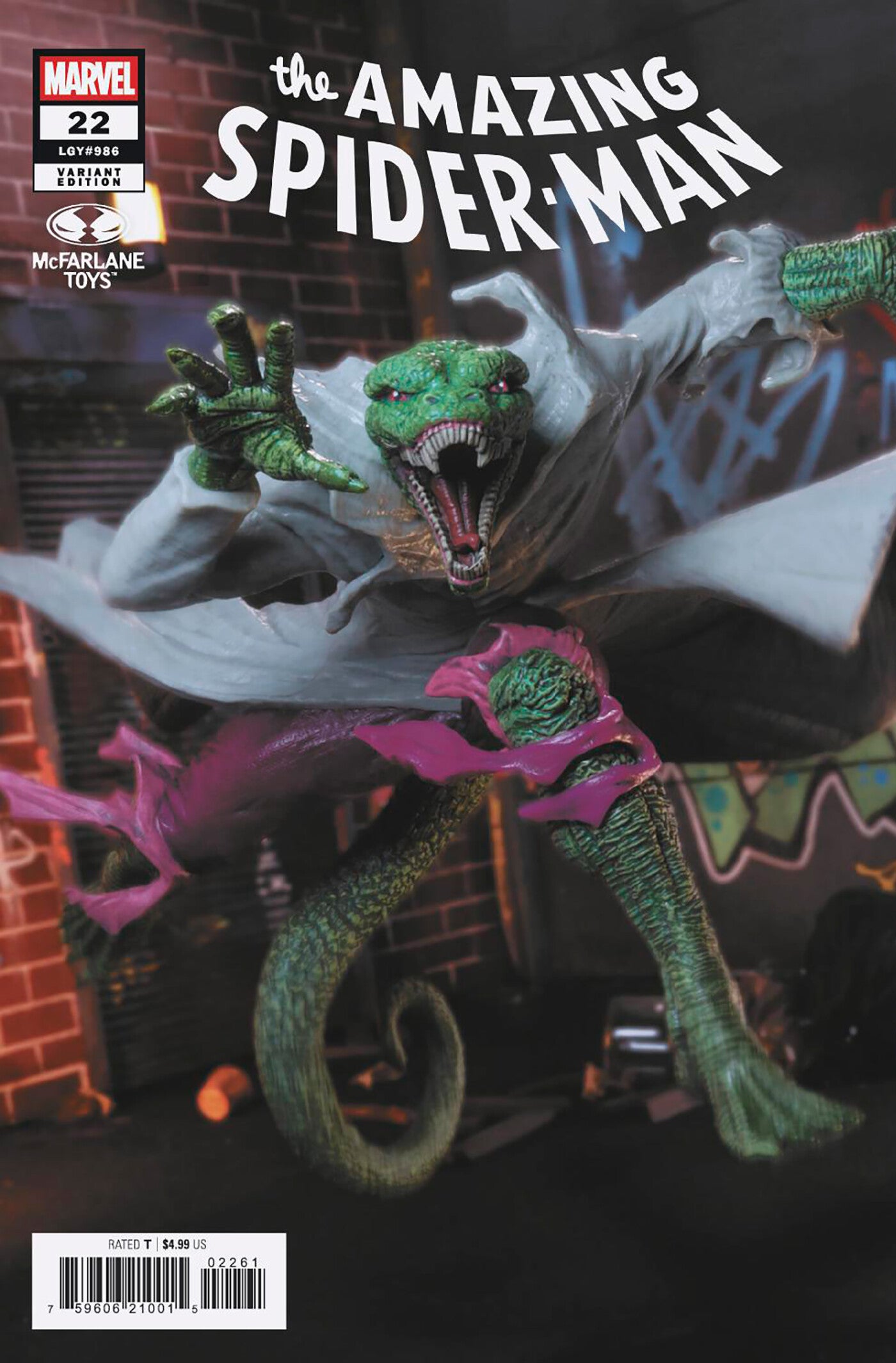 Amazing Spider-Man #22 McFarlane Toys Variant SHIPS 2/18/26