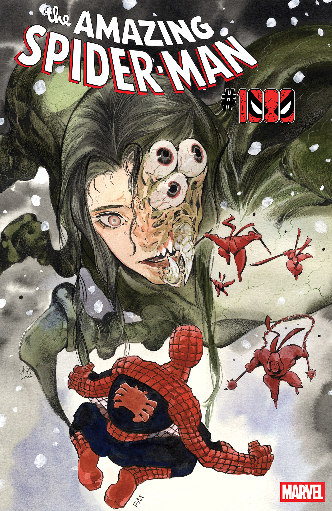 Amazing Spider-Man #1000 Peach Momoko & Frank Milller SHIPS 9/16/26