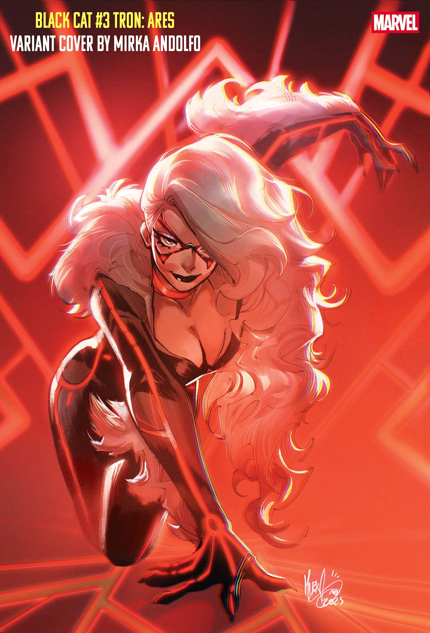 Black Cat #3 Tron: Ares Variant PRESALE 10/29/25