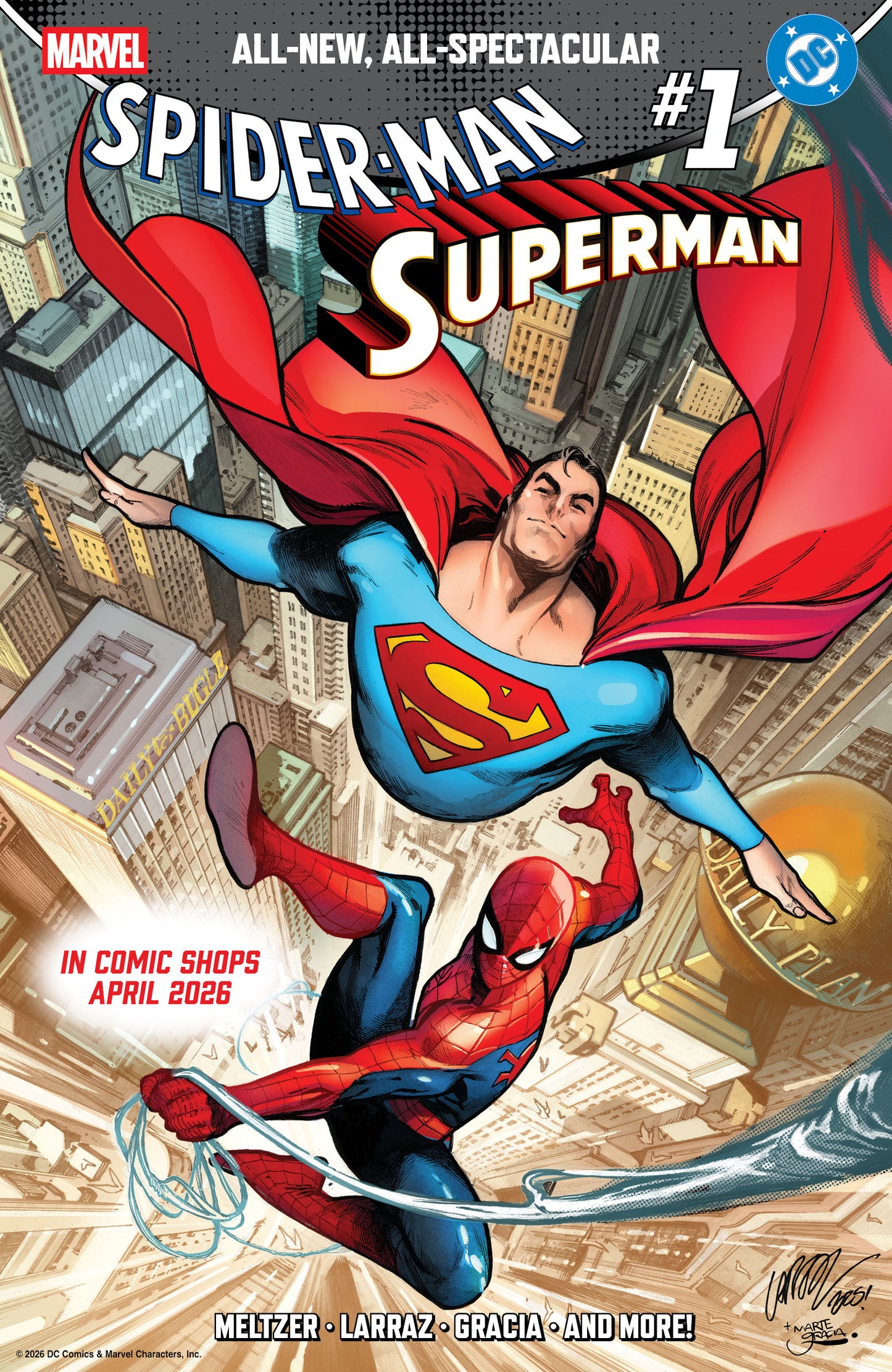 Marvel DC Spider-Man/Superman #1 SHIPS 4/15/26