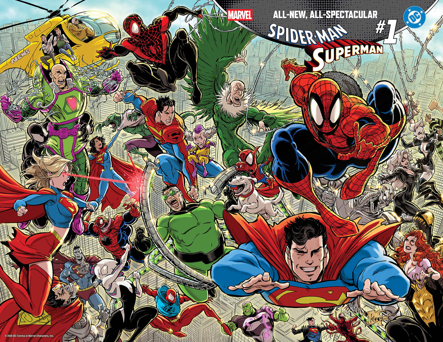 Marvel DC Spider-Man/Superman #1 Karre Andrews SHIPS 4/15/26