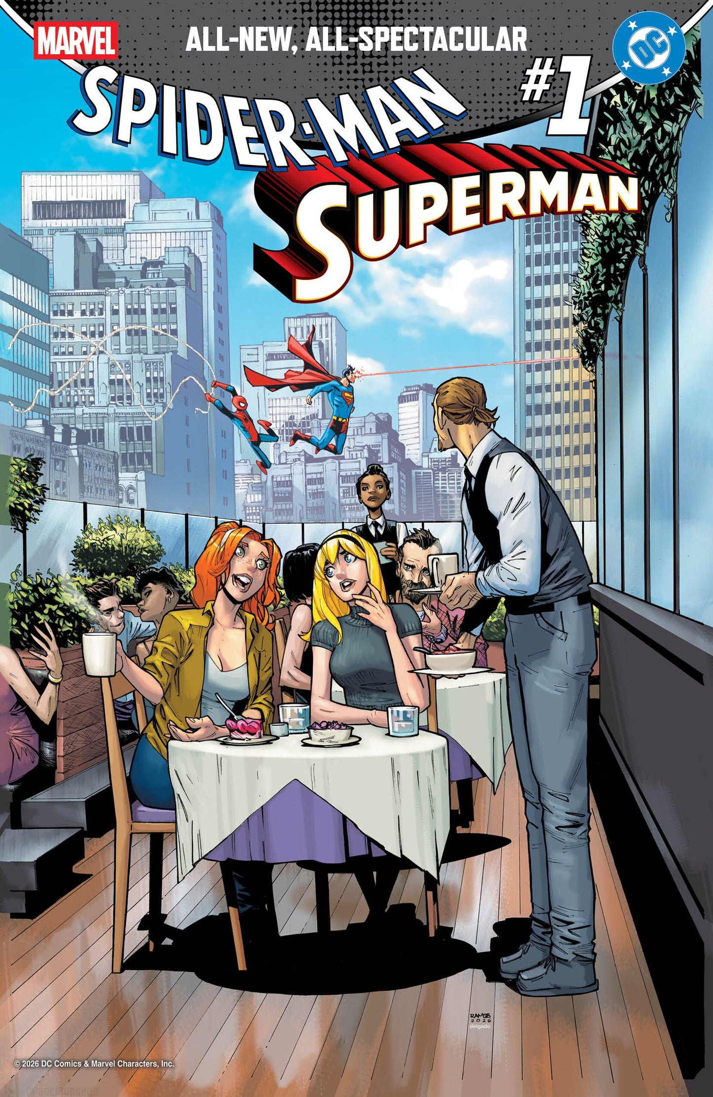 Marvel DC Spider-Man/Superman #1 Humberto Ramos SHIPS 4/15/26