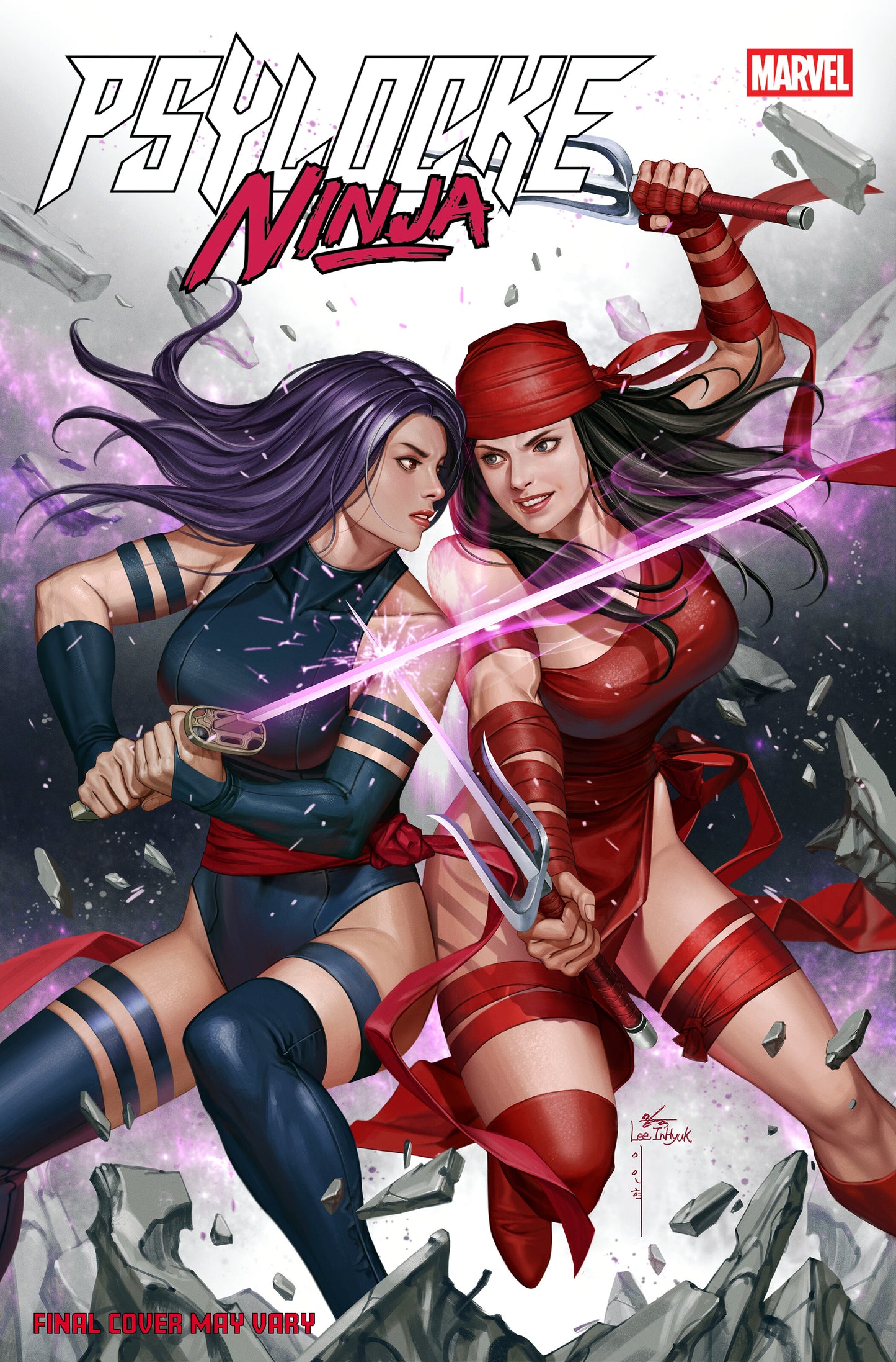 Psylocke: Ninja #2 Inhyuk Lee Vs Elektra Variant SHIPS 2/25/26
