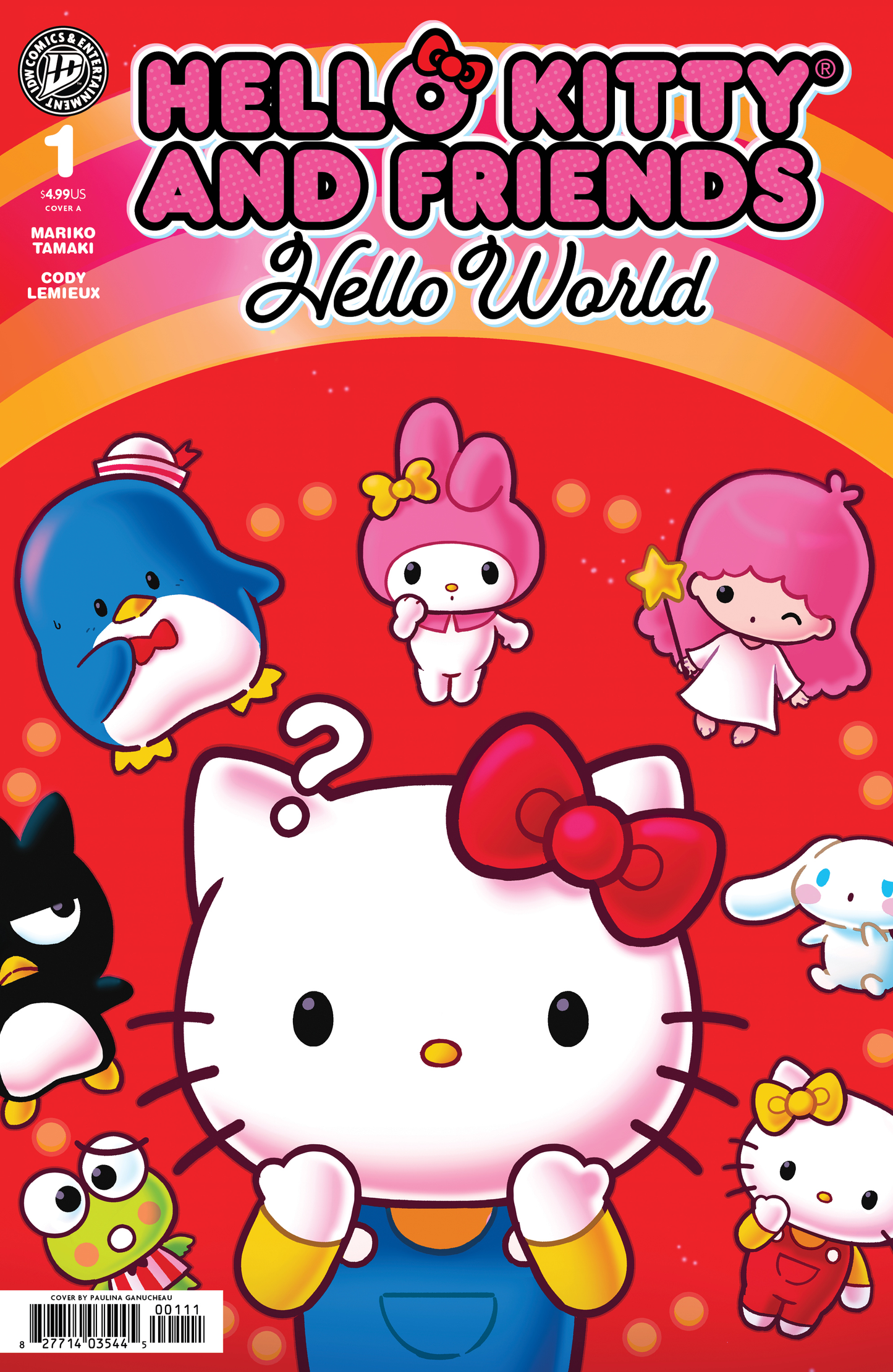 Hello Kitty and Friends: Hello World! #1 Cvr A Polybag Sticker Sheet SHIPS 8/12