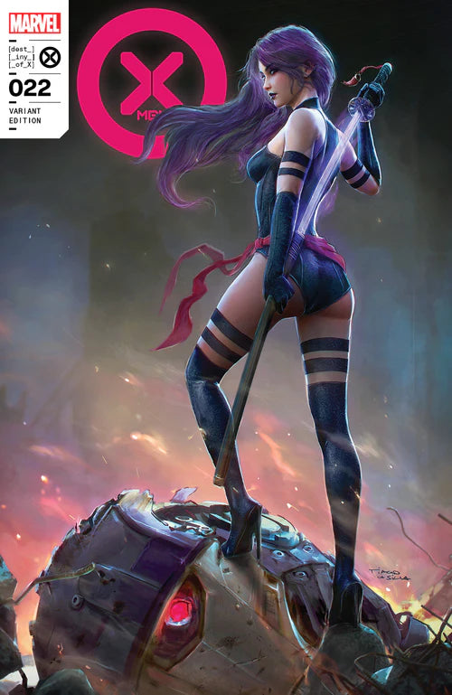 X-Men #22 Psylocke Tiago Da Silva Trade Variant