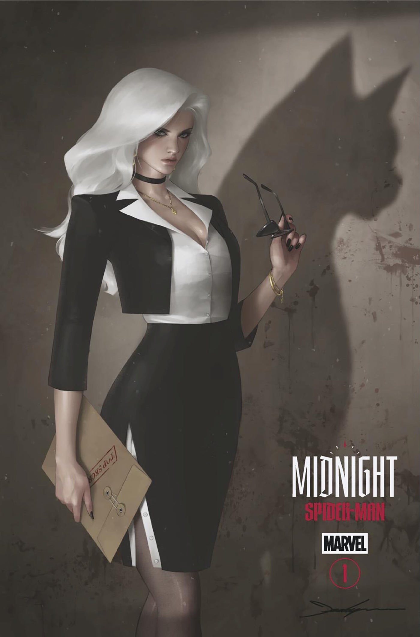 Midnight Spider-Man #1 Cover E Jeehyung Lee Midnight Gallery 1:25 SHIPS 10/7/26
