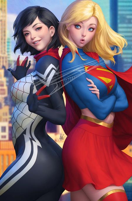 DC Marvel Superman Spider-Man #1 Cvr M Artgerm RELEASES 3/25/26