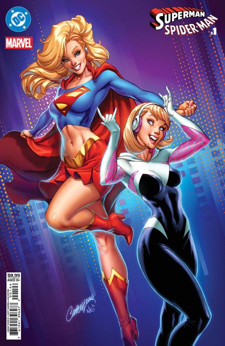 DC Marvel Superman Spider-Man #1 Cvr N J Scott Campbell SHIPS 3/25/26