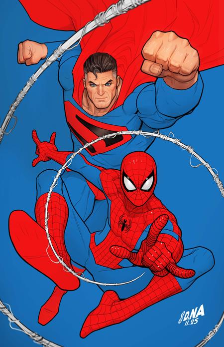 DC Marvel Superman Spider-Man #1 Cvr Q Nakayama SHIPS 3/25/26