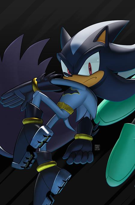 DC X Sonic The Hedgehog #1 - #5 Connecting Covers SHIPS 4/29/26