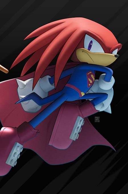 DC X Sonic The Hedgehog #1 - #5 Connecting Covers SHIPS 4/29/26