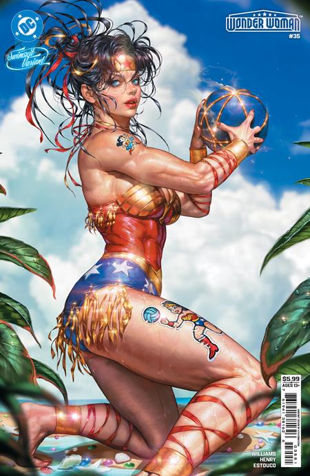 Wonder Woman #35 Cvr E Kyuyong Eom Swimsuit