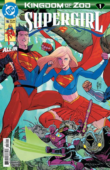 Supergirl #16 Cvr A Guillem March Kingdom of Zod SHIPS 8/12/26
