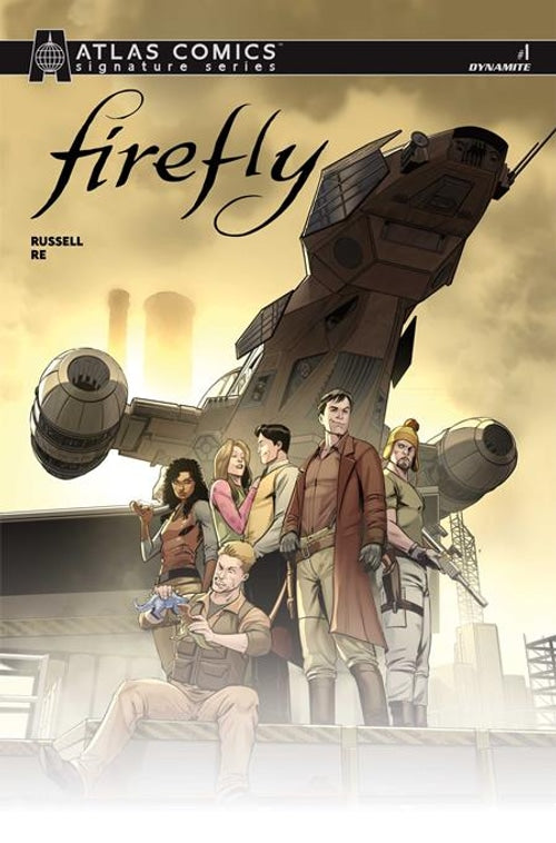 Firefly #1 Cvr J Atlas Edition Signed By Mark Russell SHIPS 10/14/26