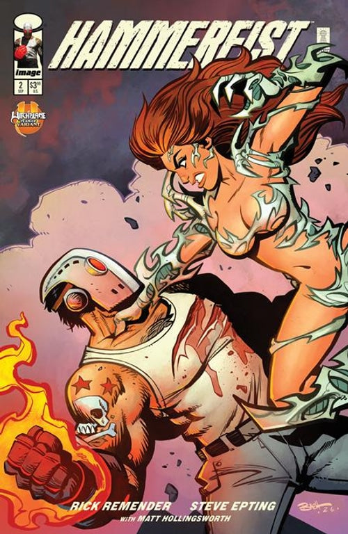Hammerfist #2 Cvr C Brett Parson Witchblade Team Up SHIPS 9/30/26