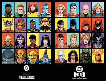 DC K.O. #1 (Of 5) Cvr H Dan Mora Wraparound PRESALE 10/8/25