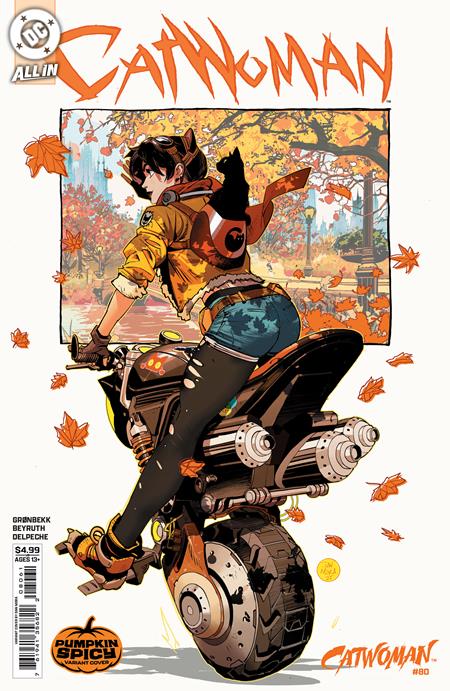 Catwoman #80 Cvr E Dan Mora Pumpkin Spicy PRESALE 10/15/25
