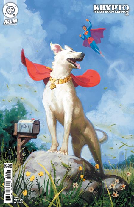 Krypto the Last Dog of Krypton #5 (Of 5) Cvr B David Talaski PRESALE 10/15/25