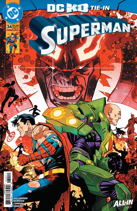 Superman #34 Cvr A Dan Mora (DC K.O.) SHIPS 1/28/26