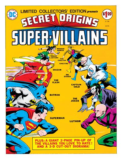 Limited Collectors Edition #39 Super-Villains Facsimile Cvr A SHIPS 2/25/26