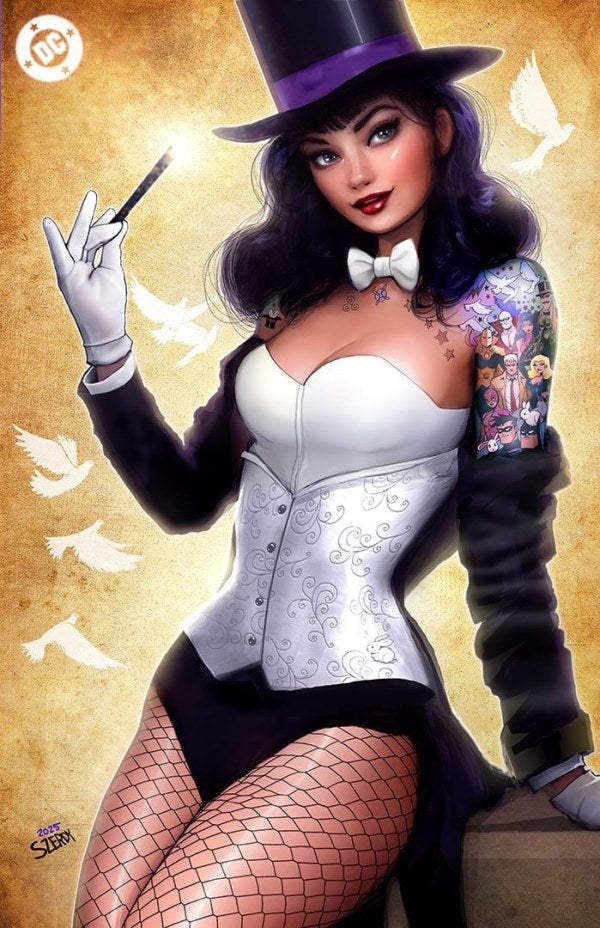 ZATANNA #1 - Nathan Szerdy -  Exclusive Tattoo Foil Virgin Variant