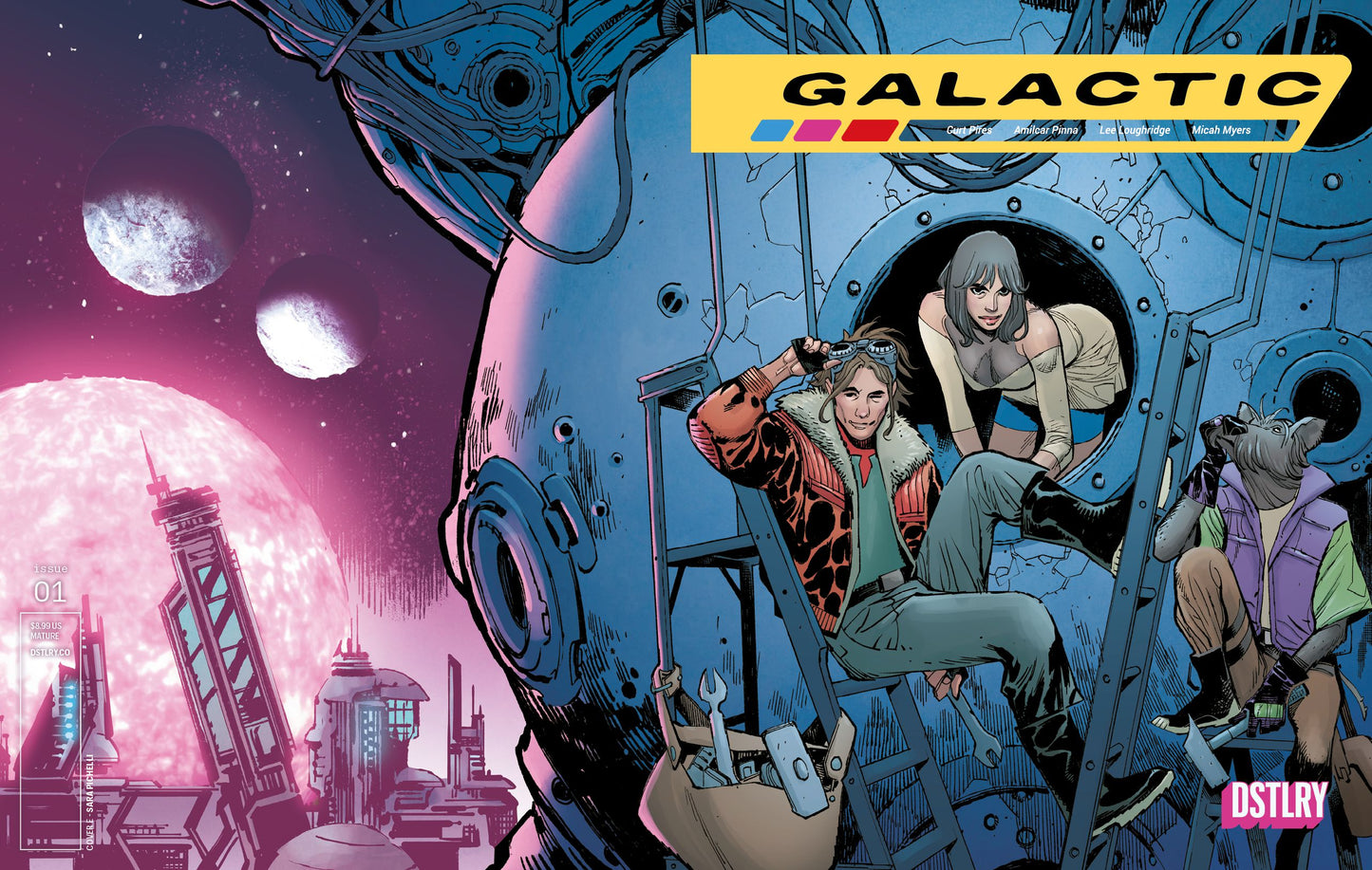 Galactic #1 Cvr E Sara Pichelli Variant (MR) PRESALE 11/26/25