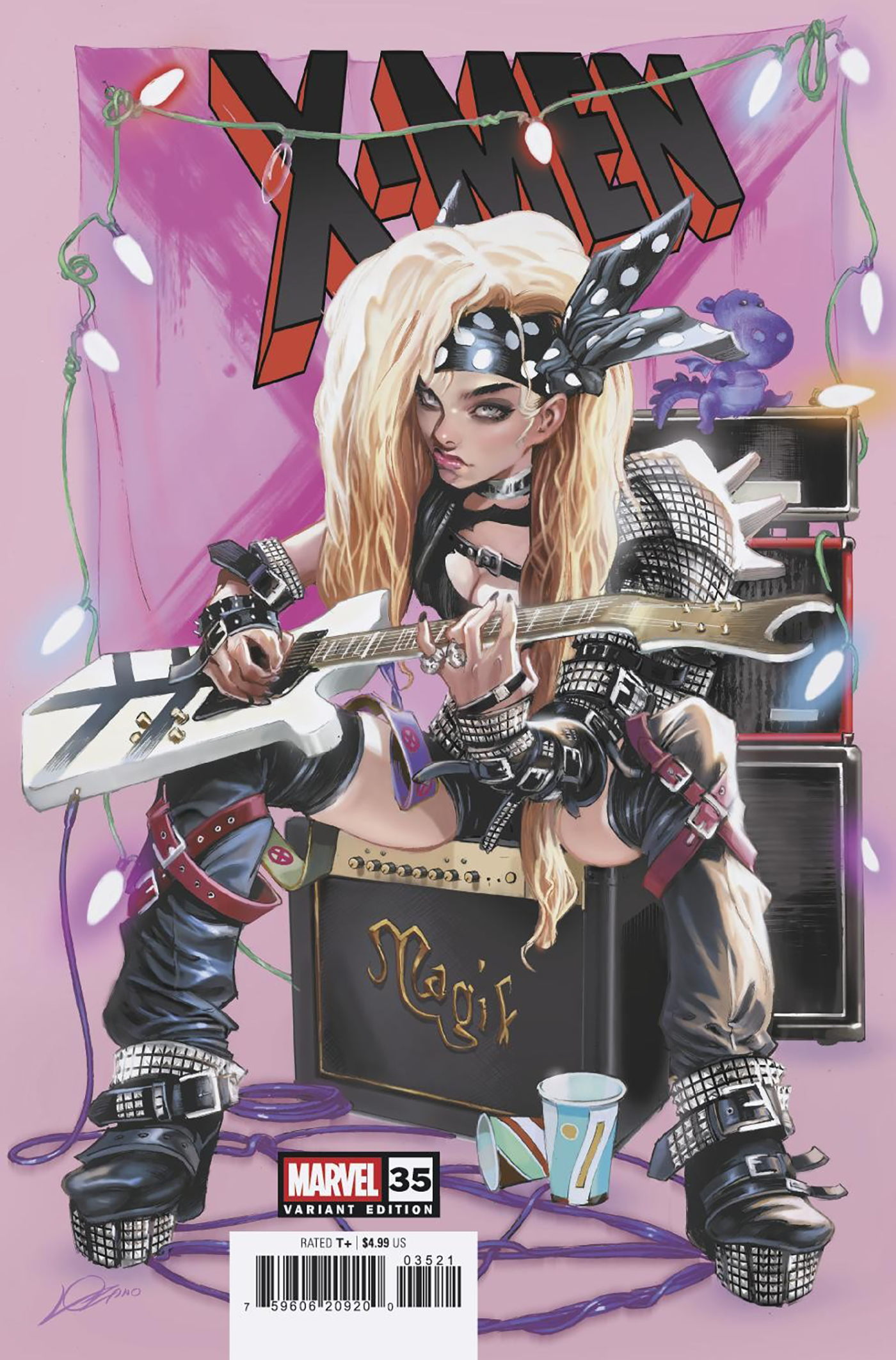 X-Men #35 Alexander Lozano ‘80s Magik Variant SHIPS 8/12/26