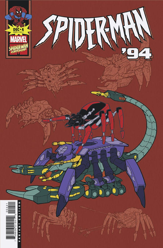 Spider-Man ‘94 #4 Marvel Animation Variant RELEASE 12/24/25