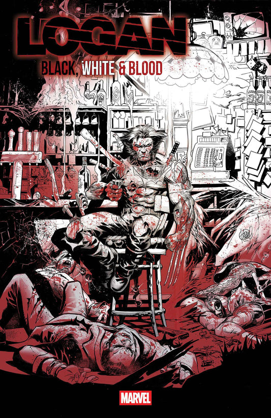 Logan: Black, White & Blood #1 Adam Kubert RELEASE 1/14/26