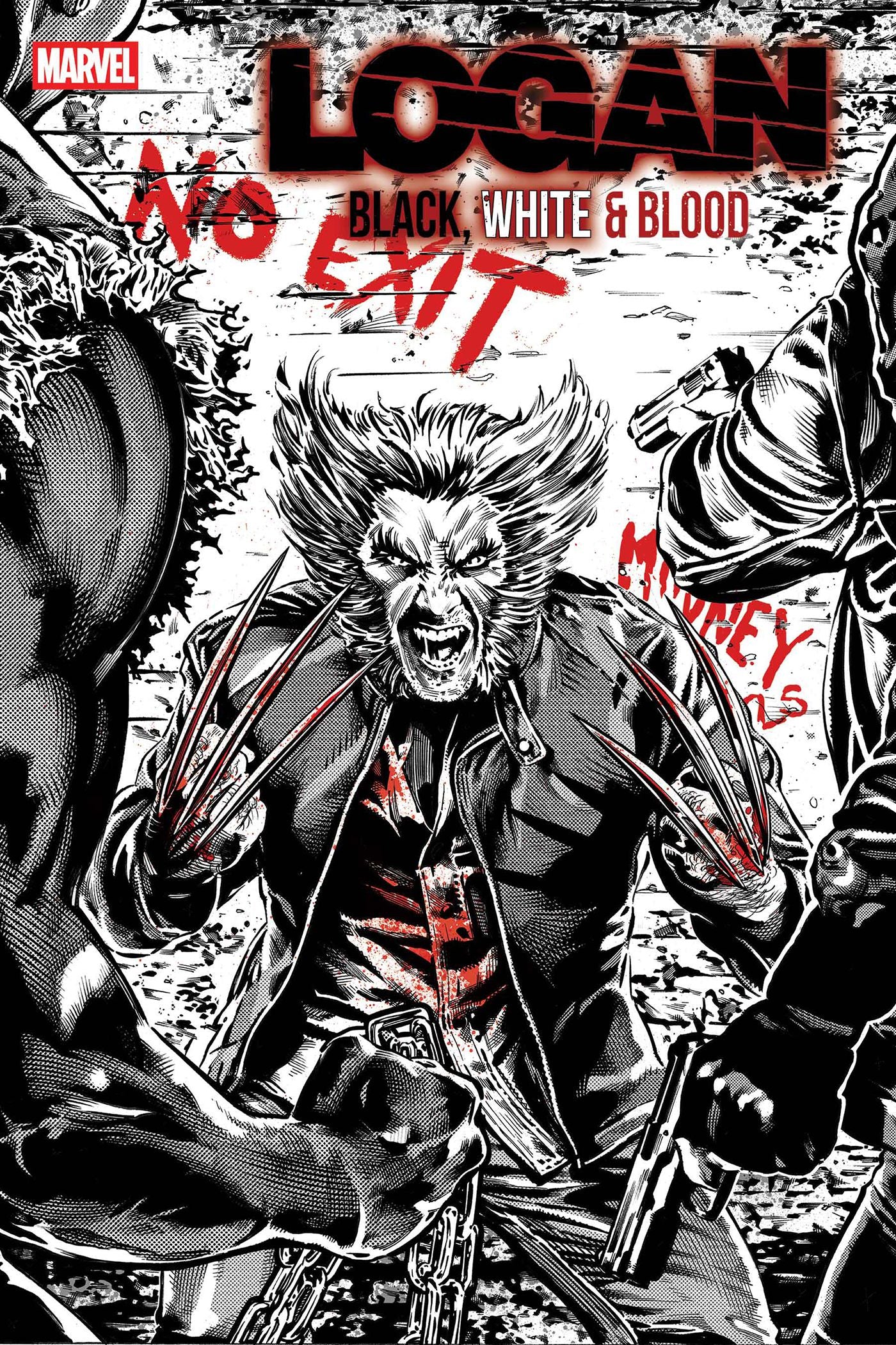 Logan: Black, White & Blood #2 Stephen Mooney Variant SHIPS 2/4/26