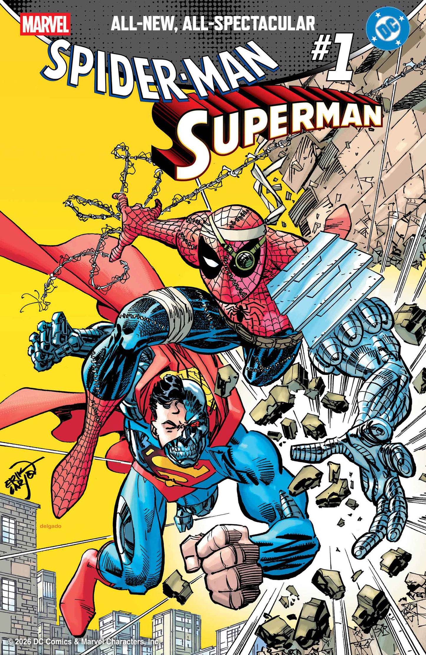 Marvel DC Spider-Man/Superman #1 Erik Larsen SHIPS 4/15/26