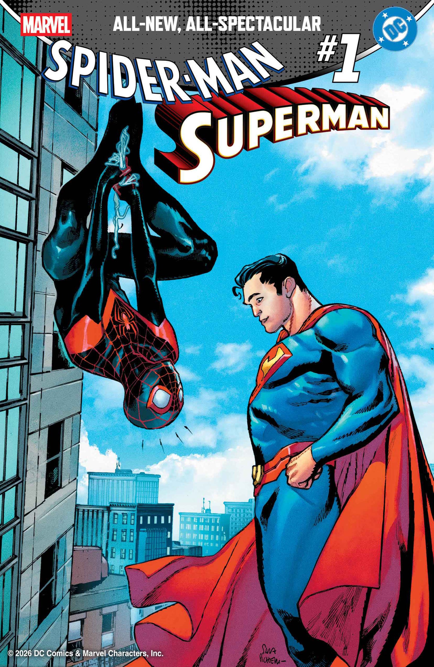 Marvel DC Spider-Man/Superman #1 Sara Pichelli SHIPS 4/15/26
