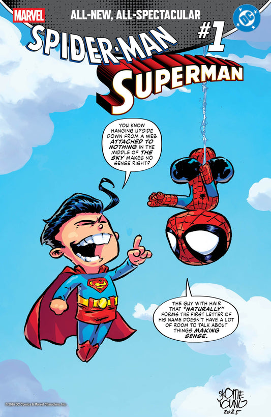 Marvel DC Spider-Man/Superman #1 Skottie Young SHIPS 4/15/26