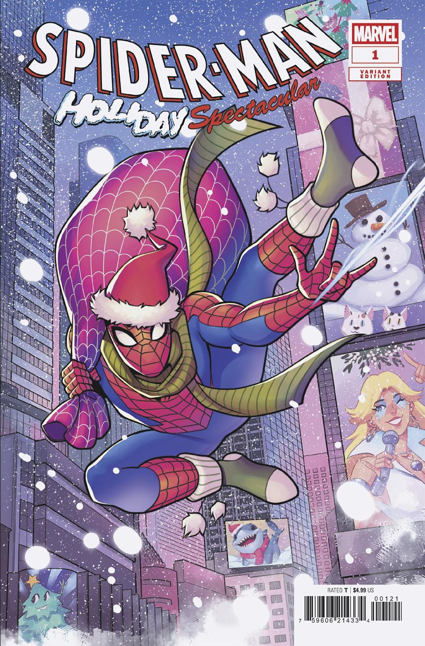 Spider-Man: Holiday Spectacular #1 Kasia Nie Variant PRESALE 11/19/25