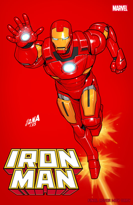 Iron Man #2 Nakayama Color Block Red SHIPS 2/25/26