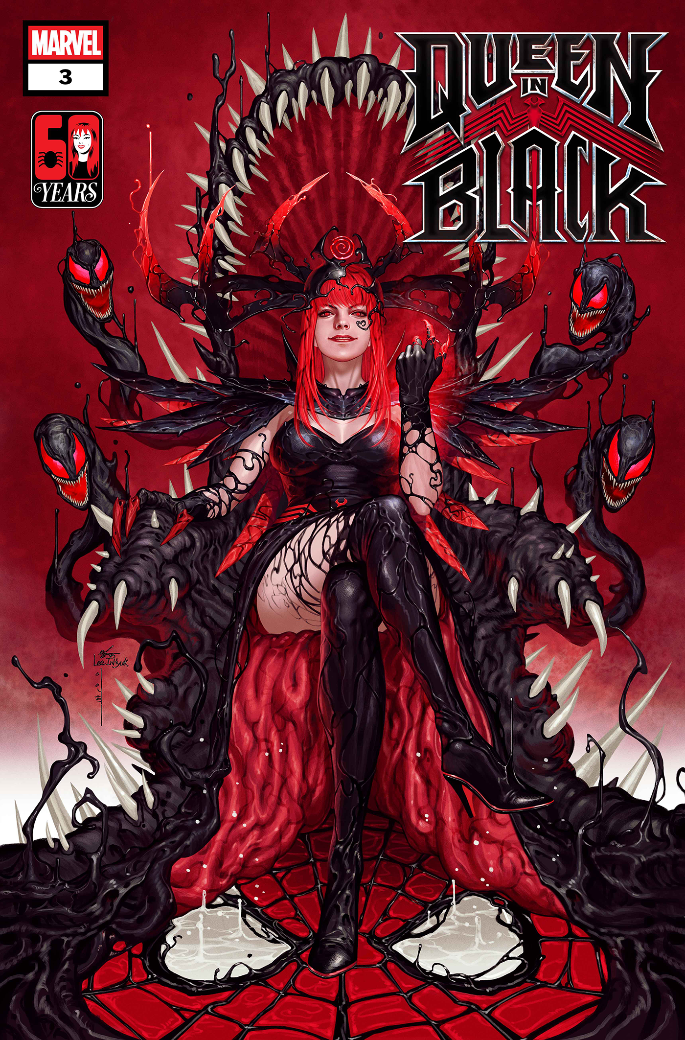 Queen in Black #3 Inhyuk Lee Mary Jane Watson SHIPS 8/19/26