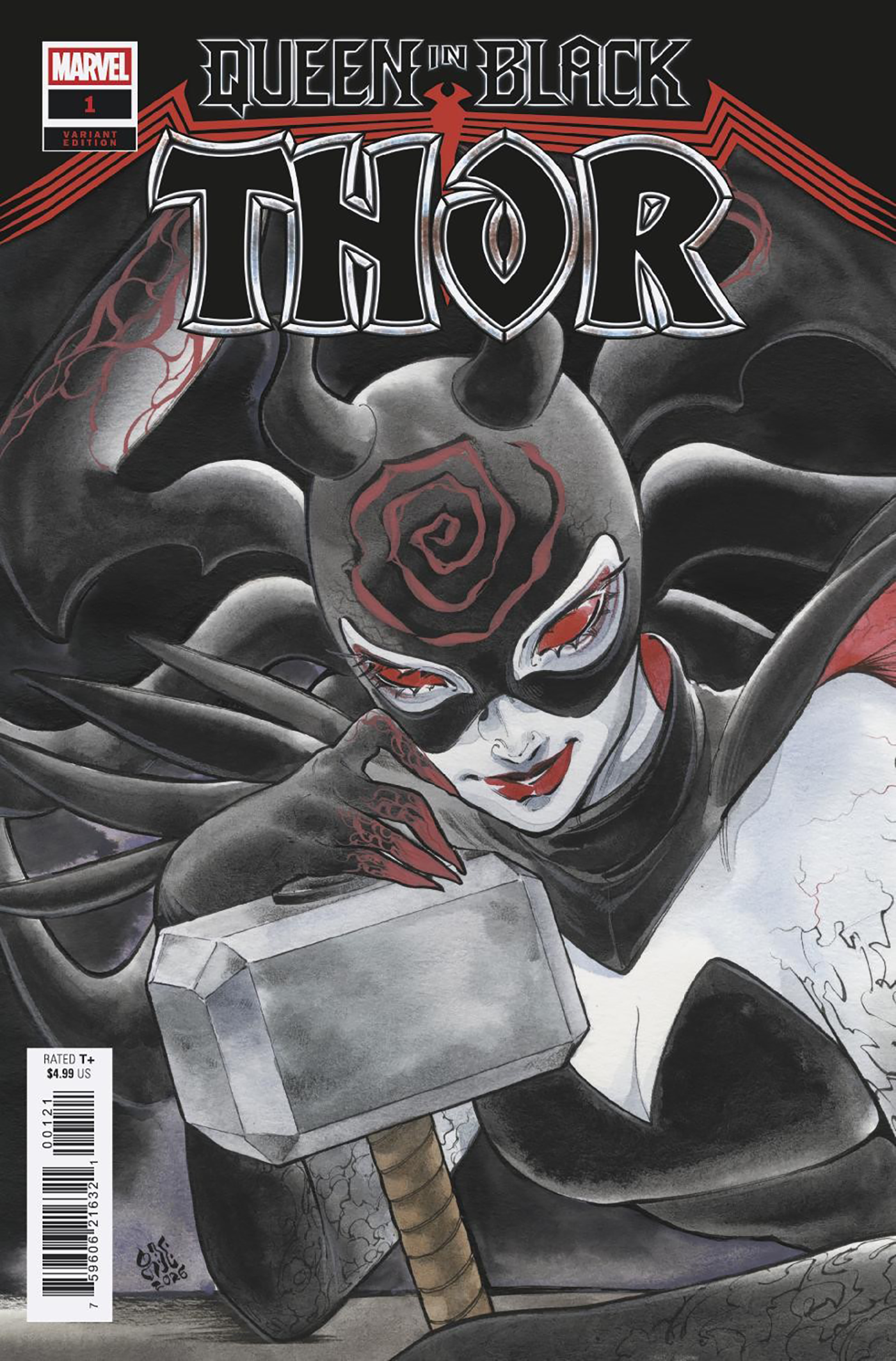 Queen in Black: Thor #1 Peach Momoko Variant [QIB] SHIPS 8/12/26