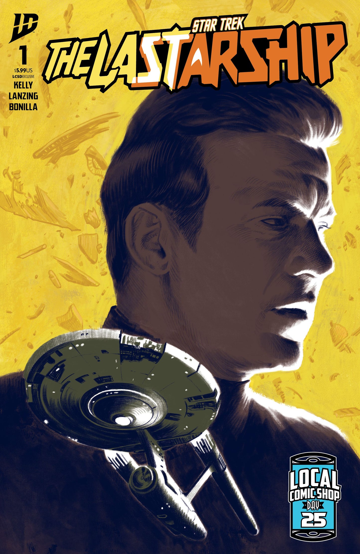 Star Trek: The Last Starship #1 Variant LCSD
