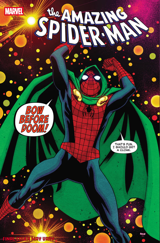 Amazing Spider-Man #23 Doom Homage SHIPS 3/4/26