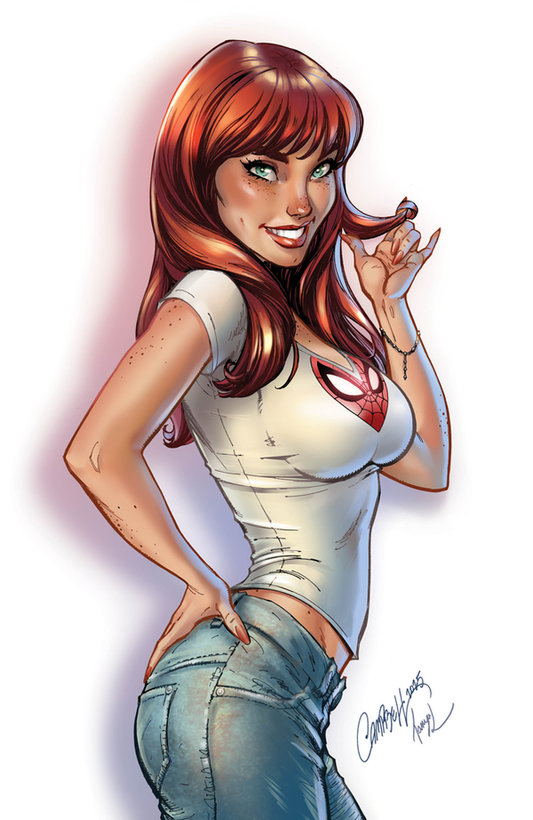 Amazing Spider-Man #6 J. Scott Campbell JSC Mary Jane Virgin Variant NM