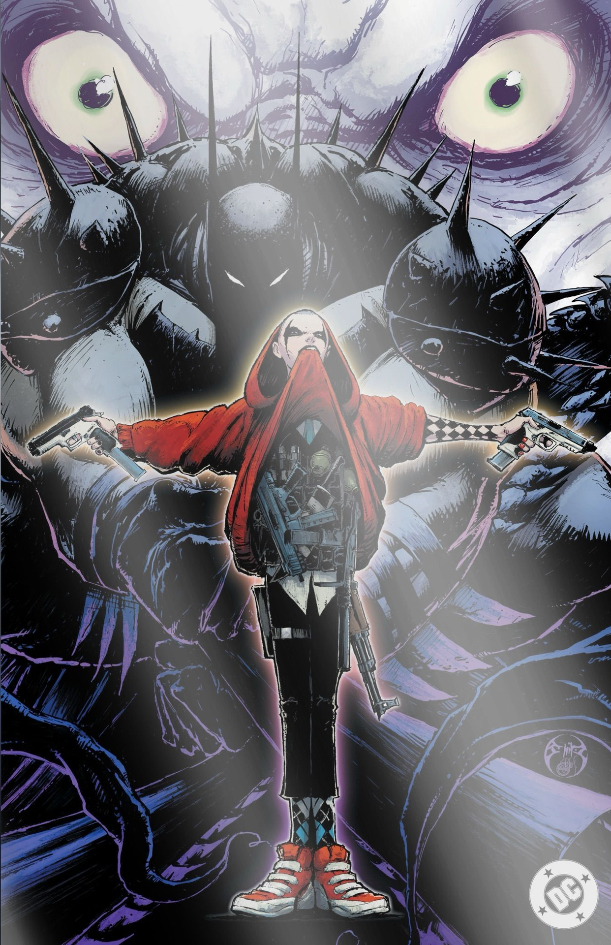 Absolute Batman #22 Benitez SDCC Exclusive FOIL Harley Origins Presale