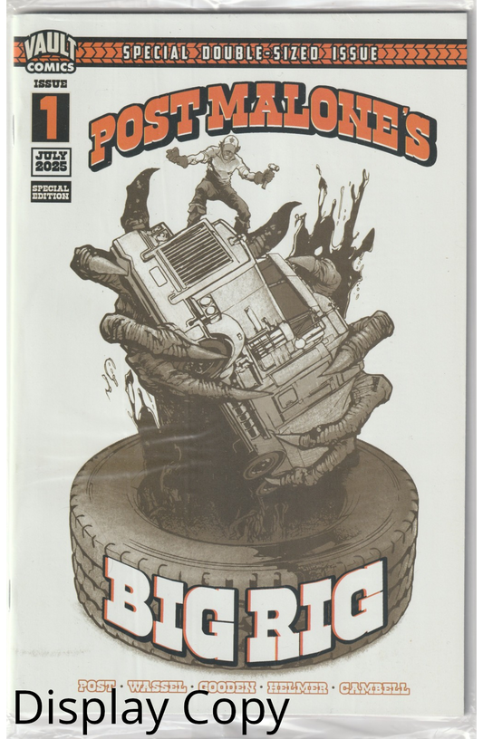 Post Malone's Big Rig #1 Special Tour Edition Variant SEALED NM