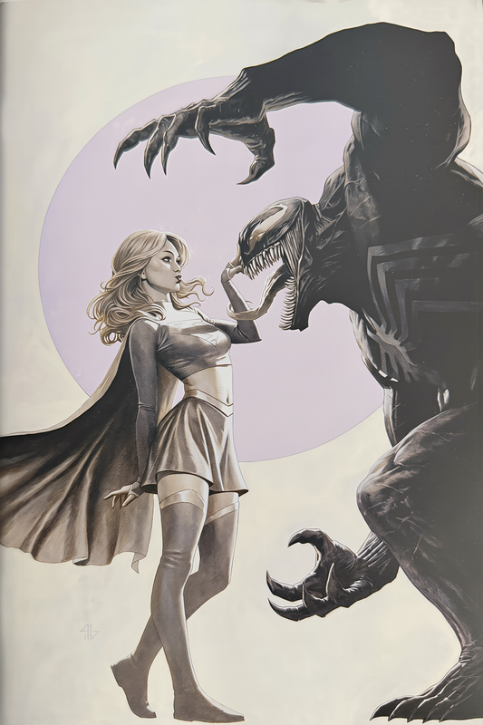 Spider-Man Superman #1 Adi Granov SDCC 2026 Grayscale Virgin Presale Ltd. 699