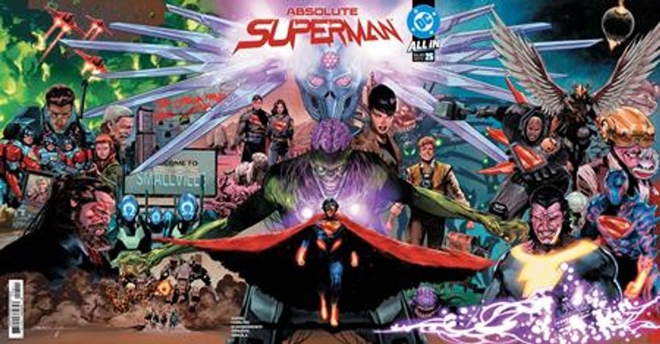 Absolute Superman #25 Cvr A Rafa Sandoval Gatefold Triptych SHIPS 11/4/26