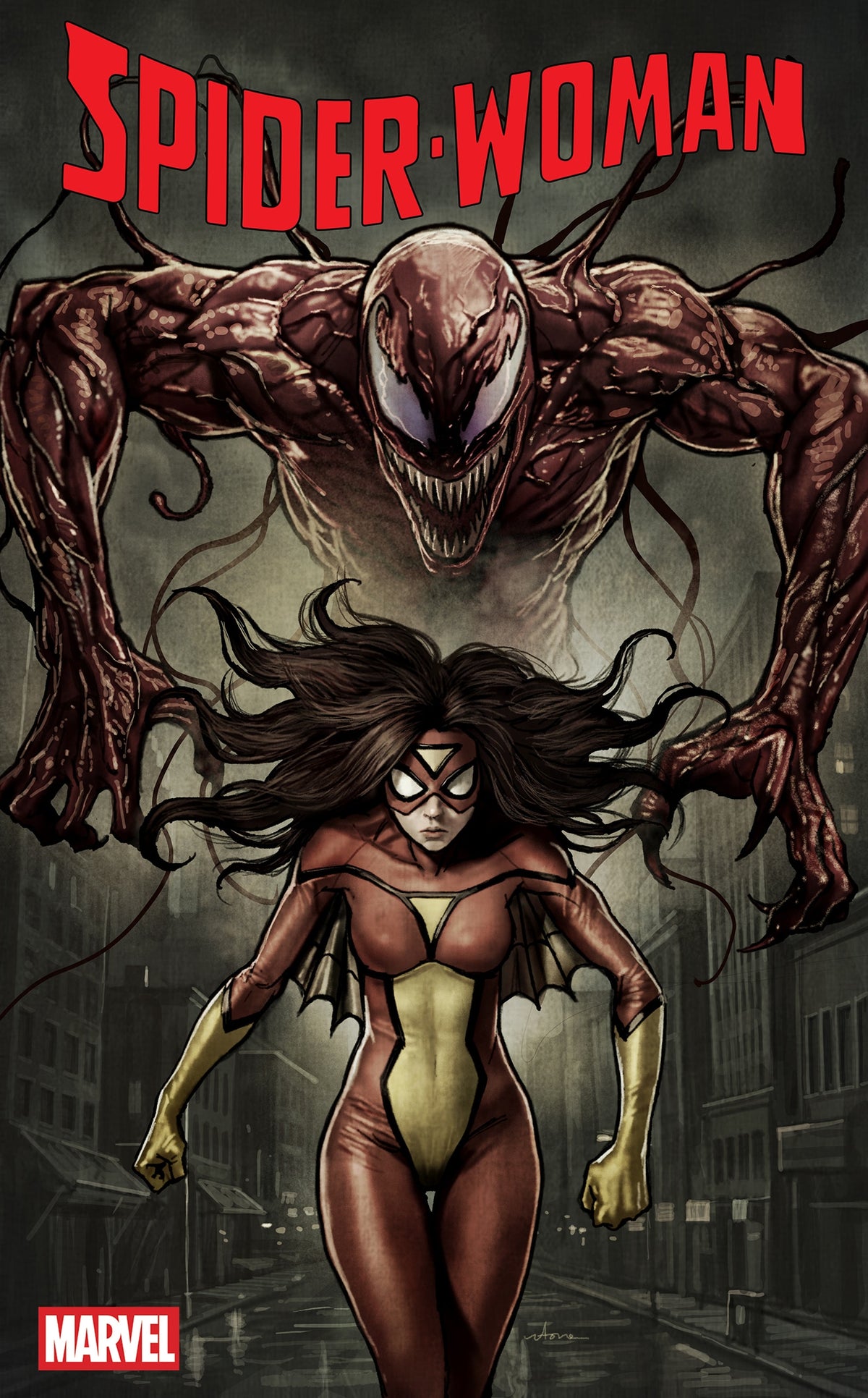 Spider-Woman #1 Cover C Stonehouse Noir SHIPS 11/4/26